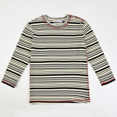 3/4 Sleeve Striped Shirt - Kidichic